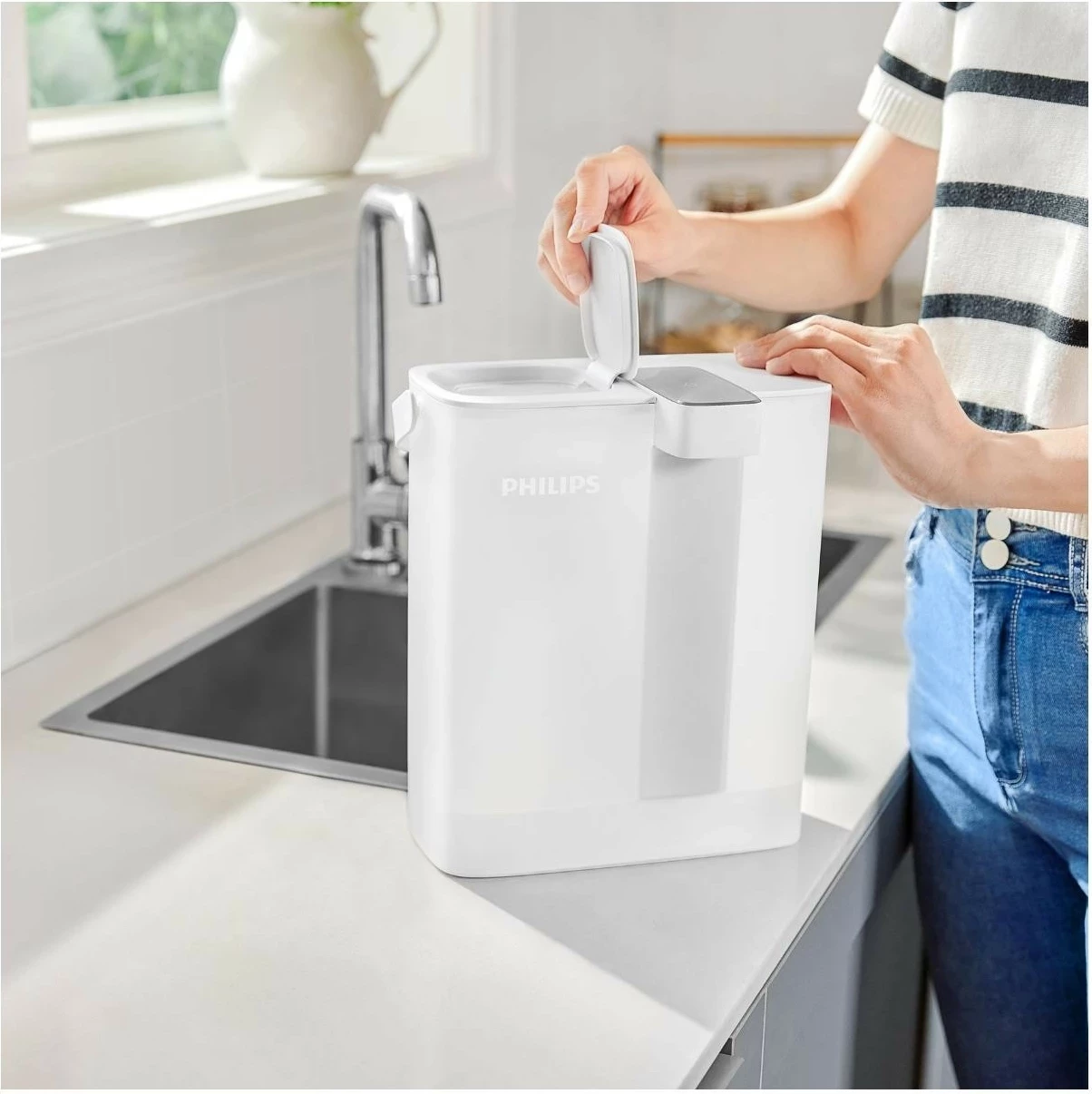 Filtruese uji Philips AWP2980WH3/10, 3 litra, e bardhë