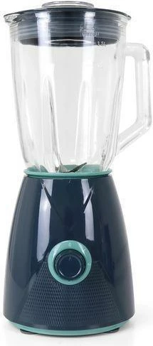 Blender JATA JEBT1265 1.5L 1300W, gotë xhami, 2 shpejtësi + pulse, blu