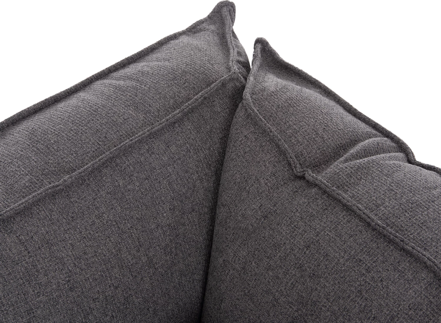 Kënd-sofë krevate me hapësirë për depo, Saffira FH3303.01R, material gri, 270x195x100cm