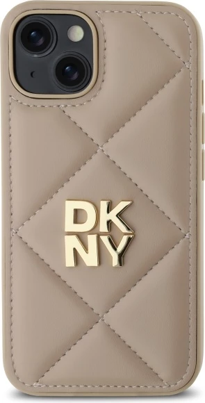 Mbështjellës DKNY për iPhone 14, Bezhe