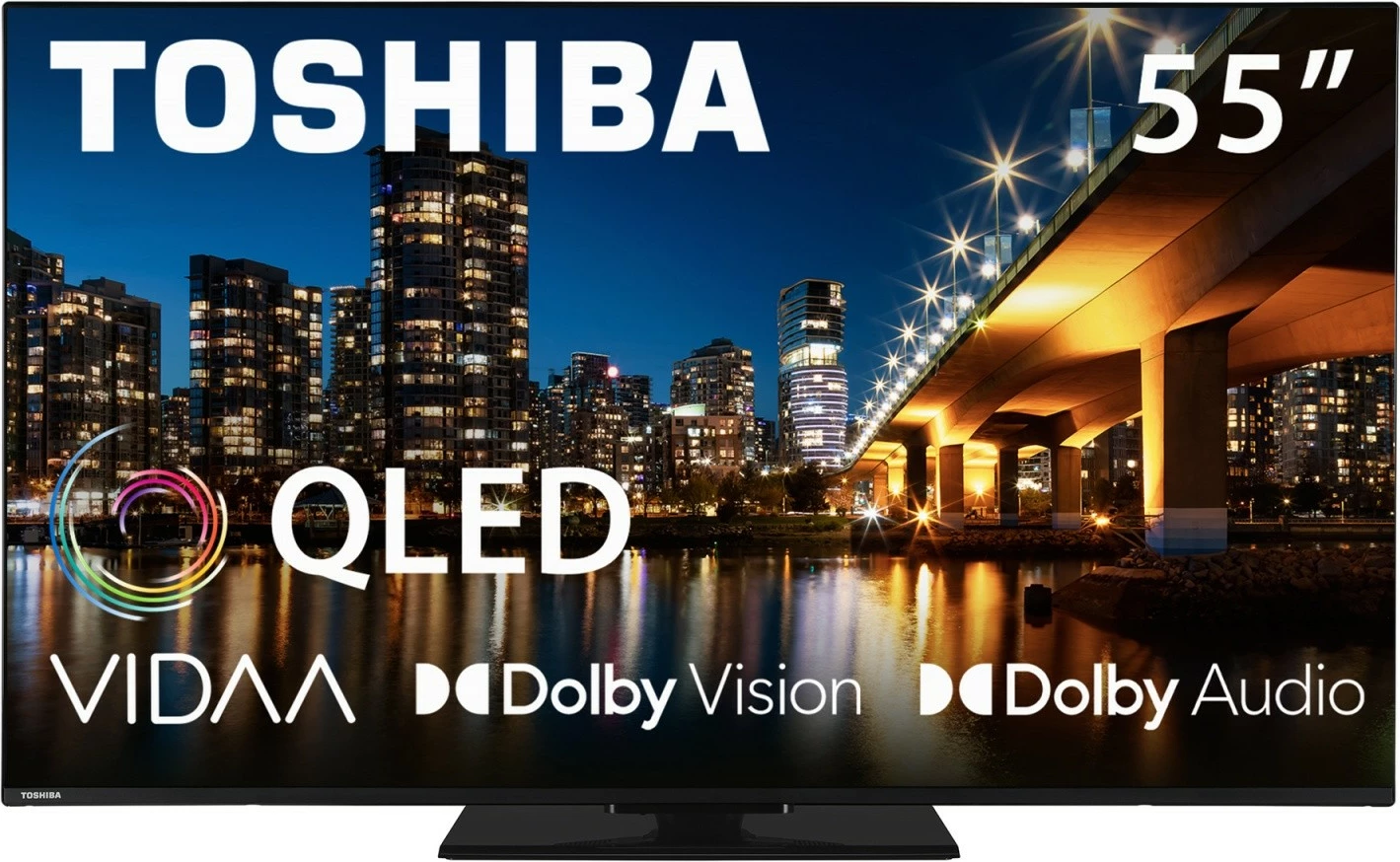 Televizor QLED Toshiba 55QV3463DG, 55", Ultra HD/4K, Smart TV, i zi