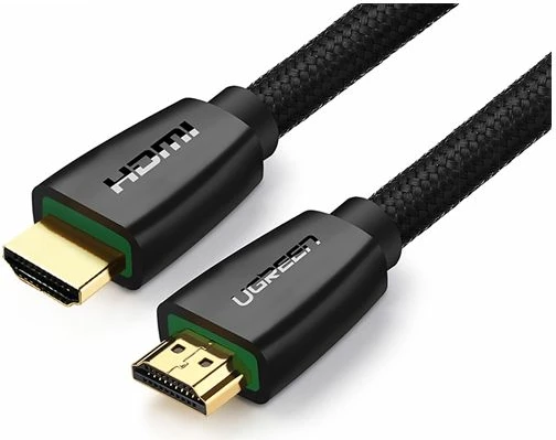 Kabllo HDMI UGREEN 40414 v1.4, 10m, mashkull-në-mashkull, e zezë, në kuti