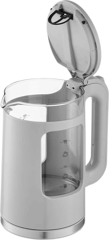 Zierëse uji elektrike qelqi Feel-Maestro MR-065-GREY 1.7L 2200W gri