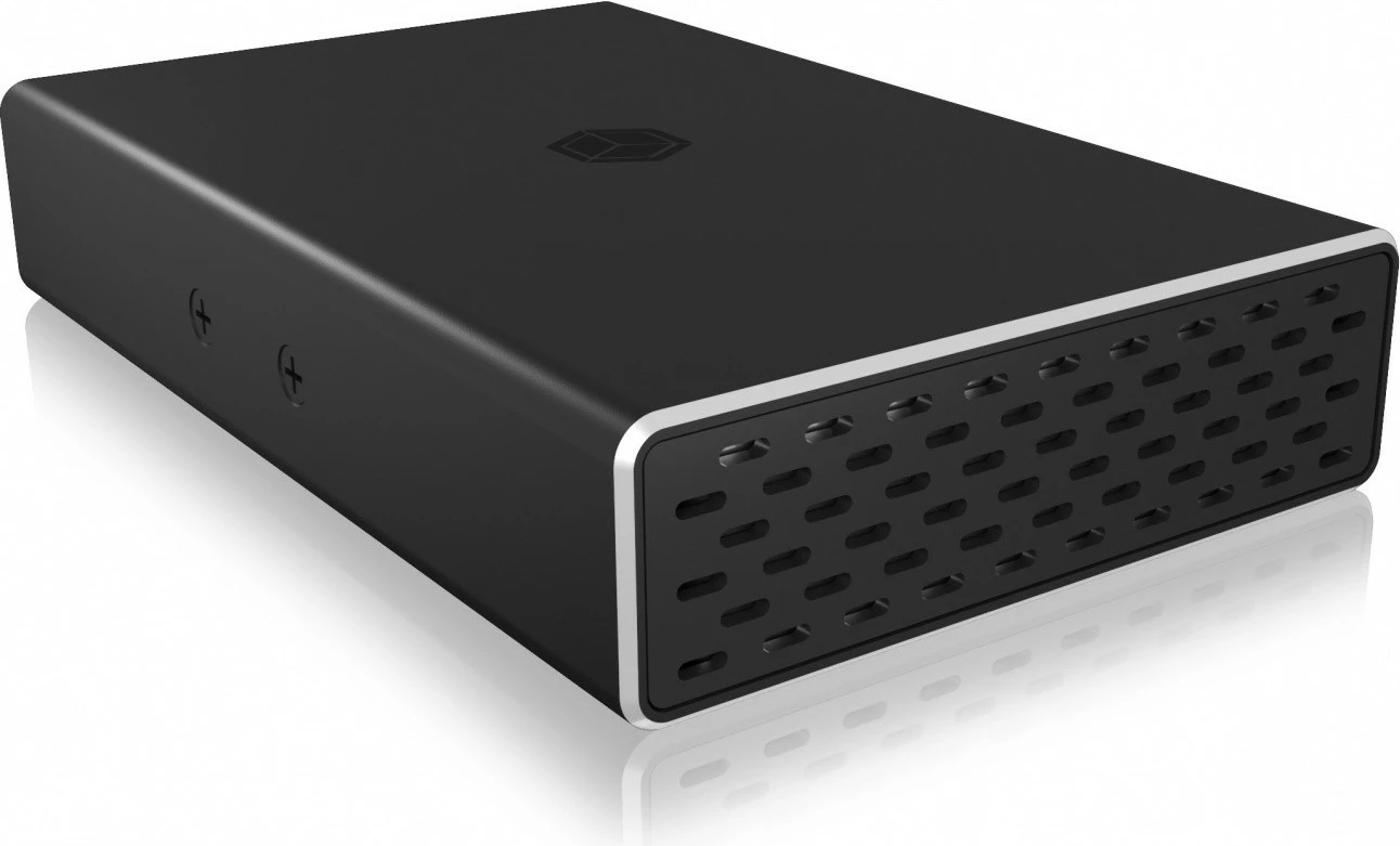 Kasë e jashtme IcyBox IB-RD2253-C31 për 2x 2.5" HDD/SSD, USB 3.2 Gen 2, RAID, e zezë