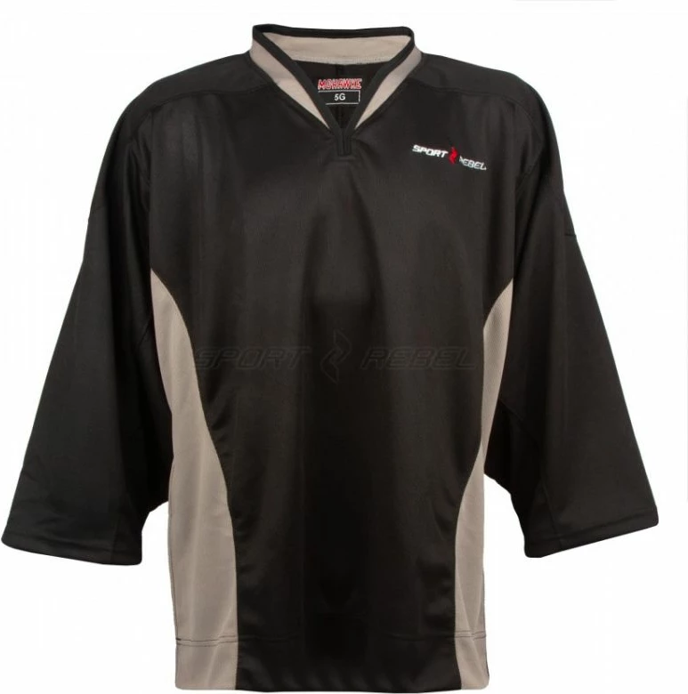Fanellë portieri SPORTREBEL për meshkuj, e zezë/gri