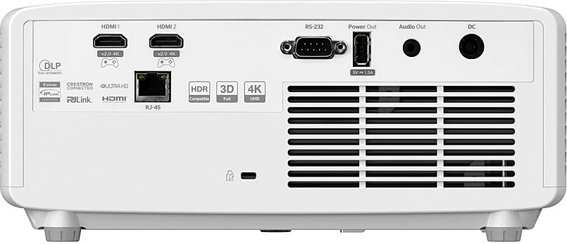 Projektor Optoma UHZ35ST, 3500 ANSI lumens, DLP, UHD 4K, i bardhë