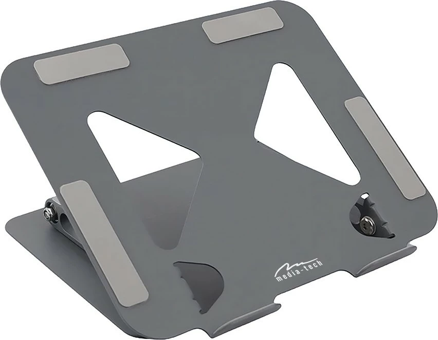 Mbajtës laptopi Media-Tech MT2661, alumini/çelik, grafit
