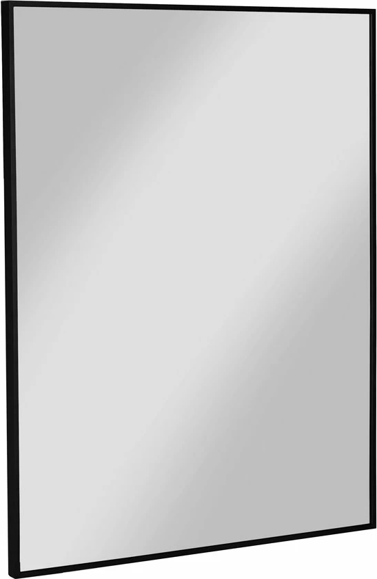 Pasqyrë Lisso, kornizë e zezë, 70x90cm