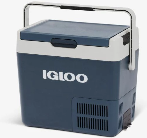 Frigorifer portativ me kompresor elektrik IGLOO ICF 18 10.3L, kaltër/gri