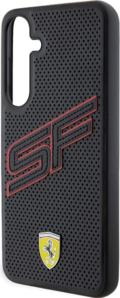 Mbështjellës Ferrari Big SF Perforated për Samsung Galaxy S24+, i zi