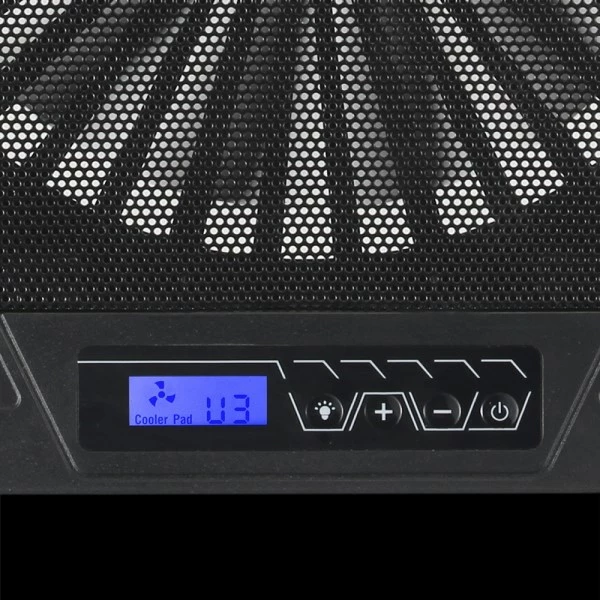 Ftohës për laptop Esperanza, EGC101,800 RPM, 17", i zi