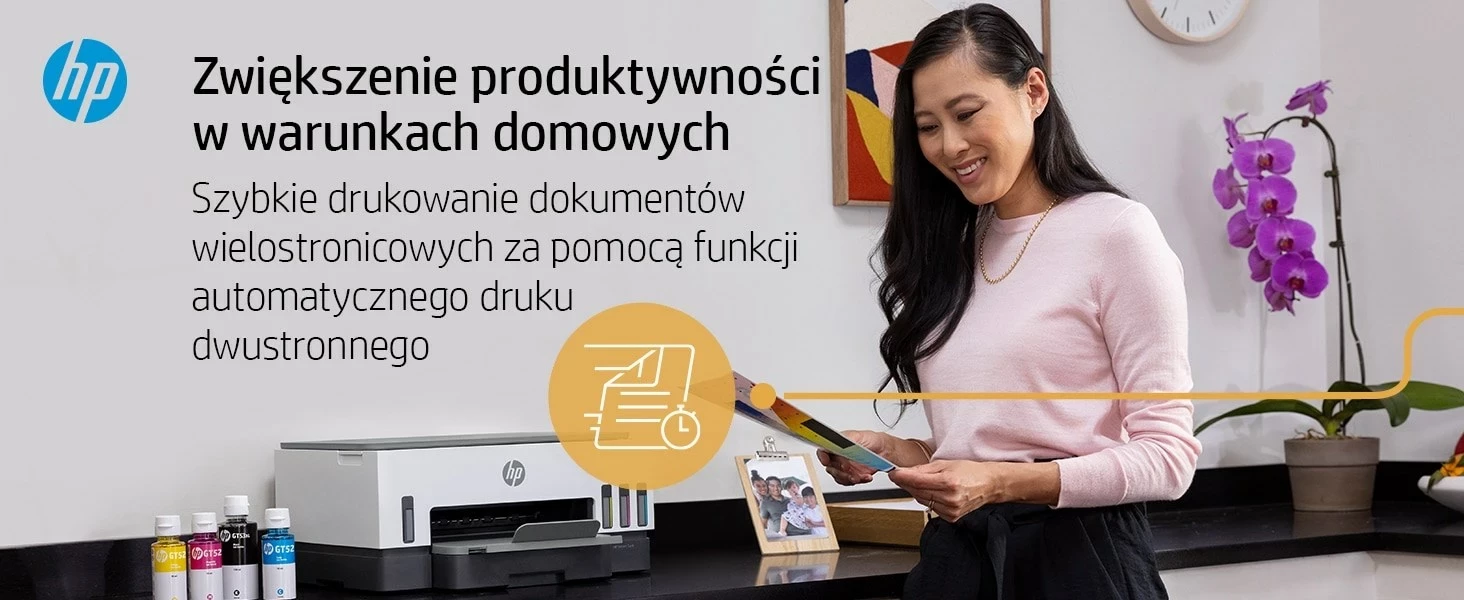 Printer HP Smart Tank 720, All-in-One, Termal inkjet, Gri