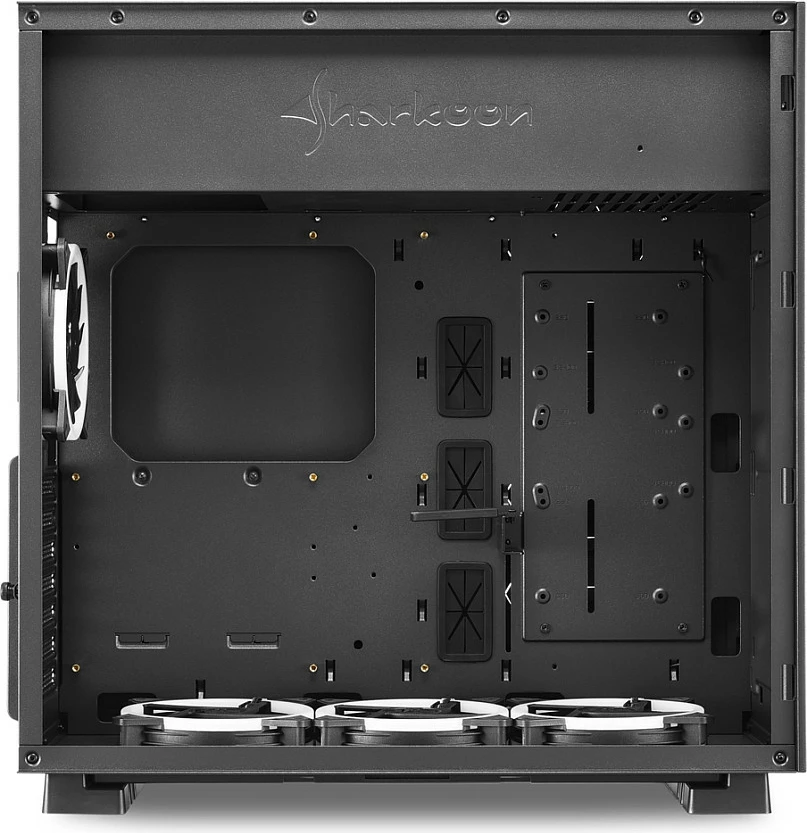 Kasë Sharkoon Pure Steel ARGB ATX/E-ATX 1xXham i zi