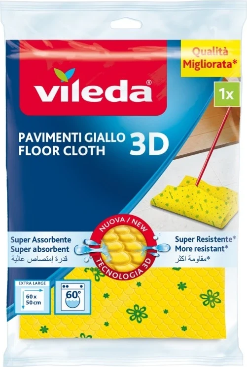 Leckë dyshemeje me mikrofibër Vileda 3D