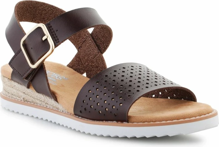 Sandale Skechers për femra, kafe