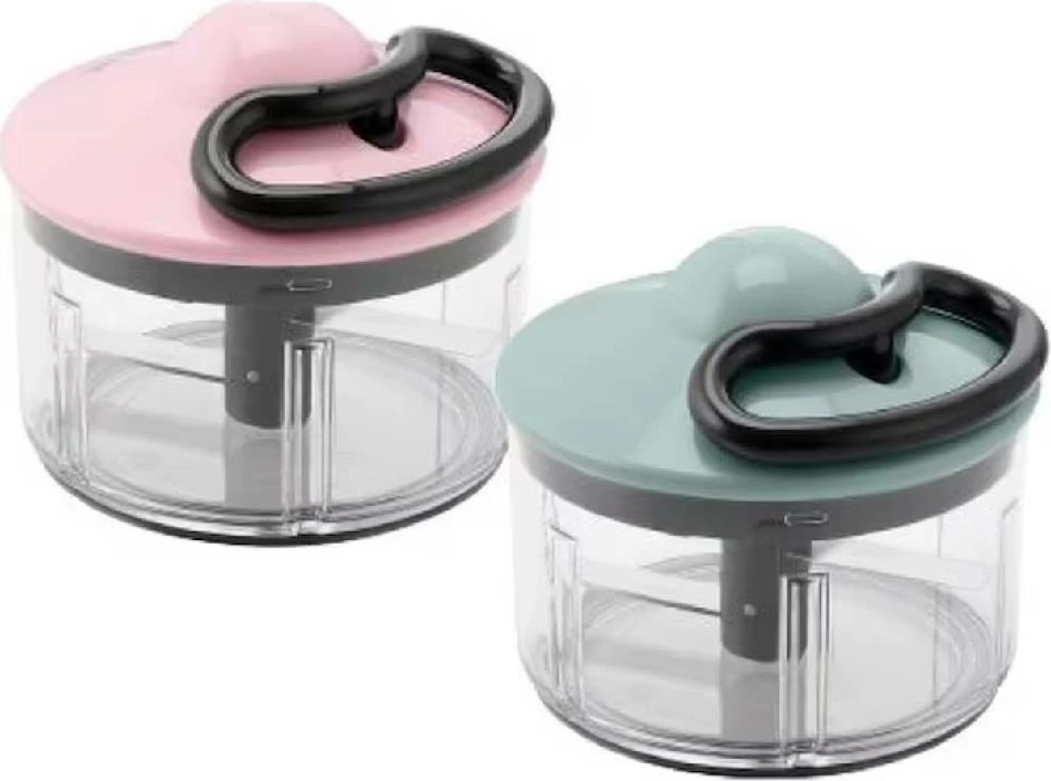 Grirës ushqimi manual, Tefal, K1330755, 500 ml, gri/rozë