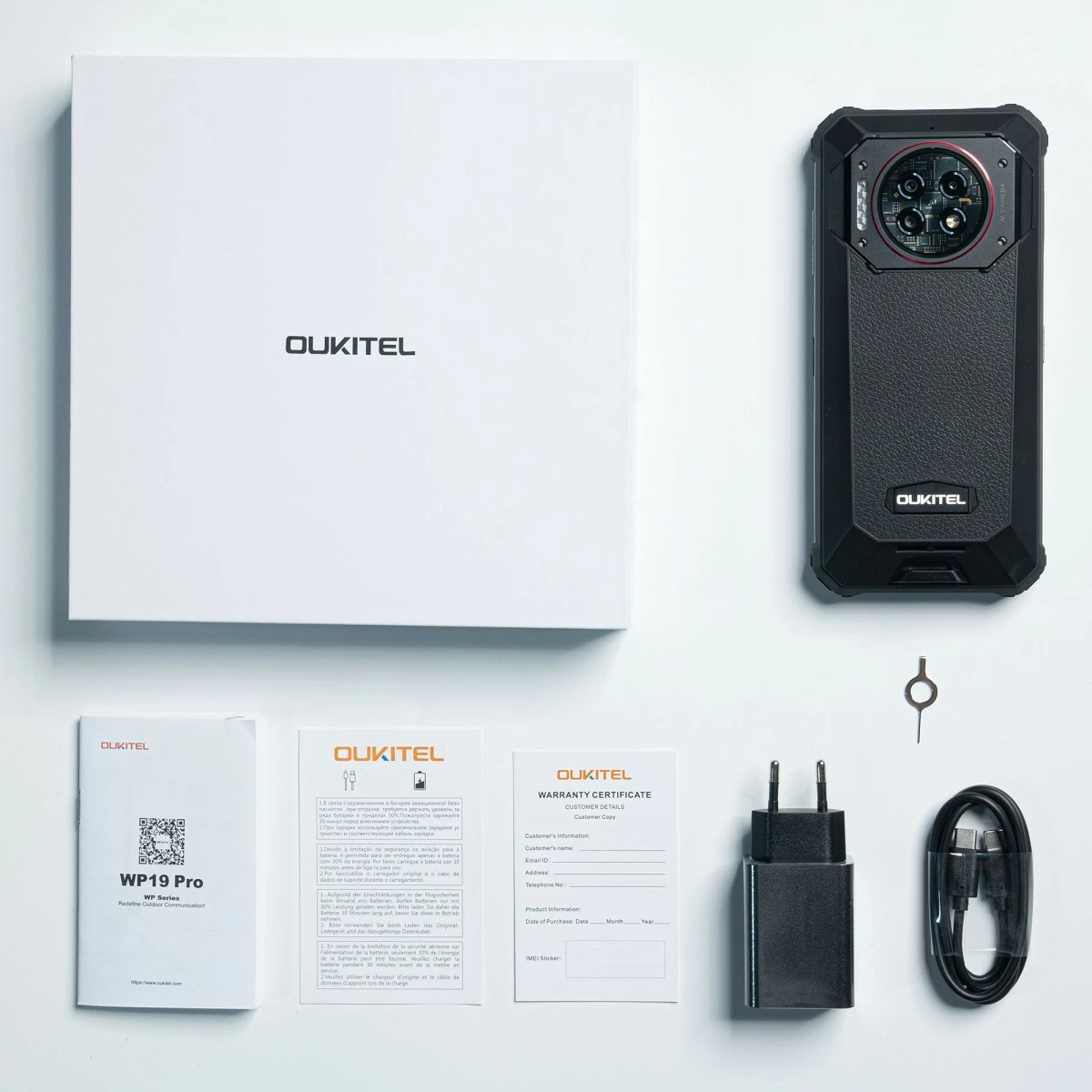 Celular OUKITEL WP19 Pro, 8/256 GB, i zi