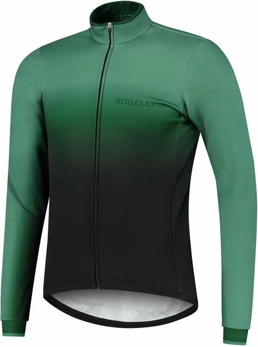 Jakne Rogelli Horizon, e zezë dhe e gjelbër