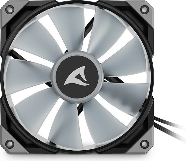 Ventilator kase Sharkoon Rebel F50 PWM 120mm, LED, i zi/gri