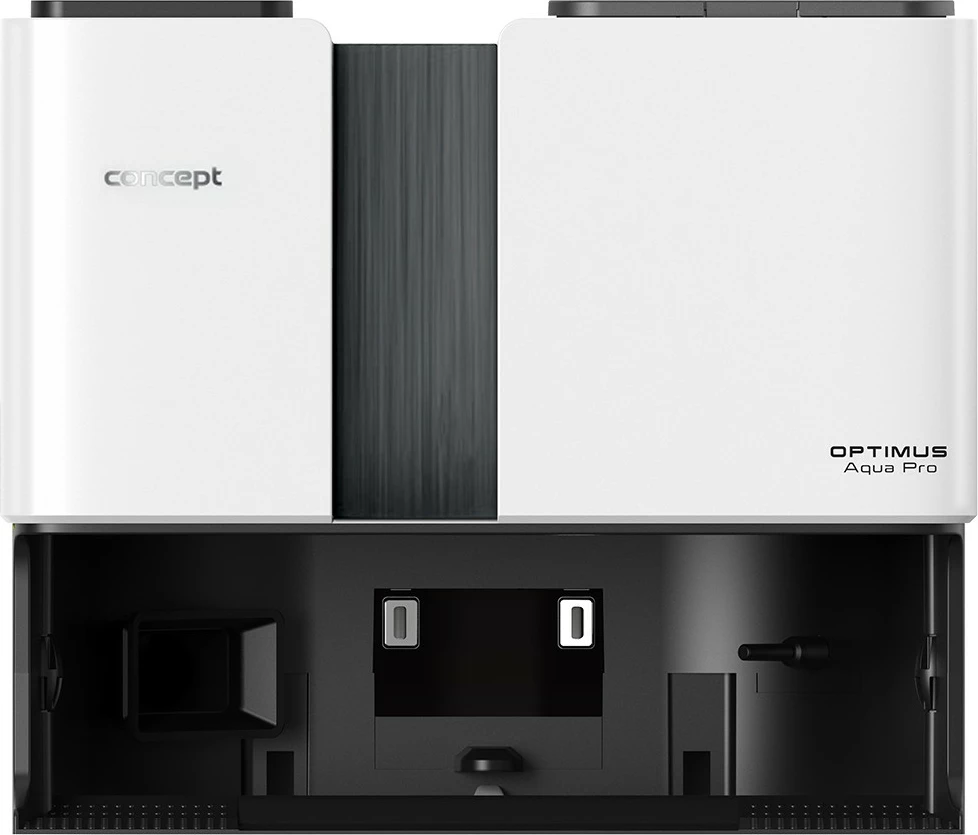 Robot fshesë-mop 2-në-1 Concept VR4050, 5000 Pa, bateri 270 min, rezervuar 300 ml, laser 3D, i bardhë