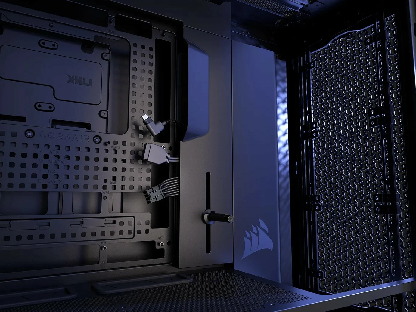Kasë Corsair Frame 5000D RS ARGB, Midi Tower, e zezë