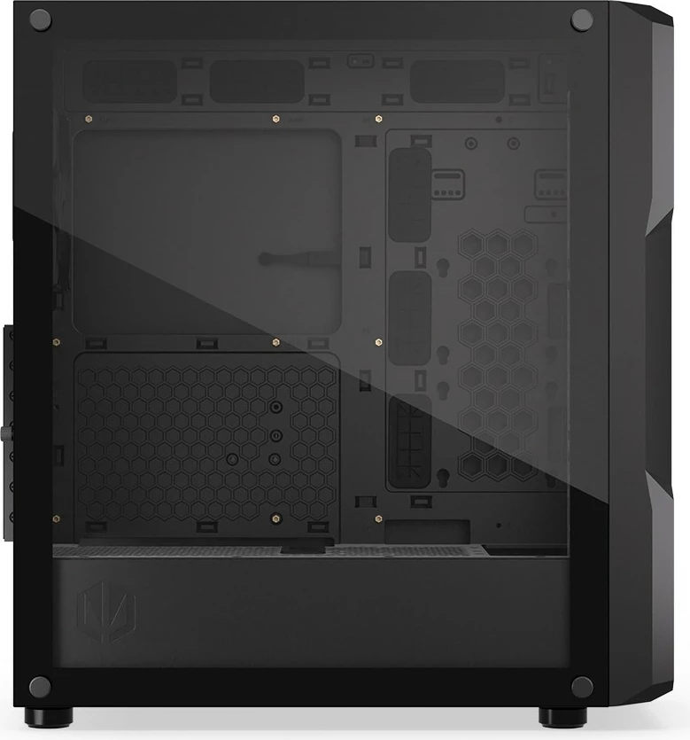 Kasë Endorfy Regnum 400 Air, Midi Tower, Tempered Glass, E zezë