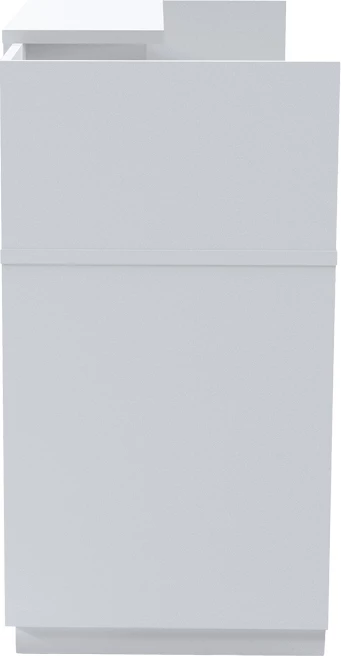 Recepsion Lotus, ngjyrë e bardhë, 180x70x110cm