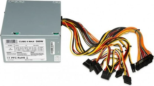 Furnizues energjie iBox CUBE II, 500W, hiri 