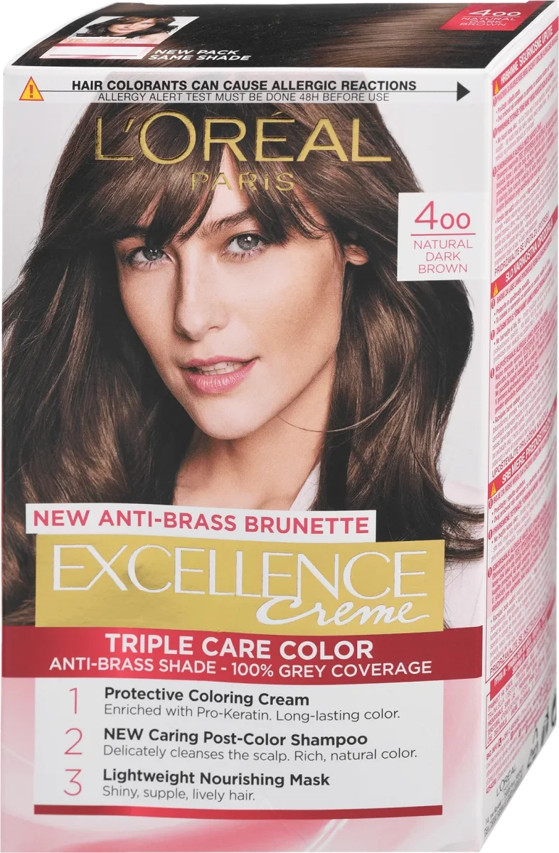 Ngjyrë për flokë Loreal Exellence no. 400