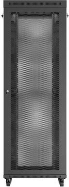 Kasë rack LANBERG 19" 47U 800x800, me derë perforuese LCD, e zezë