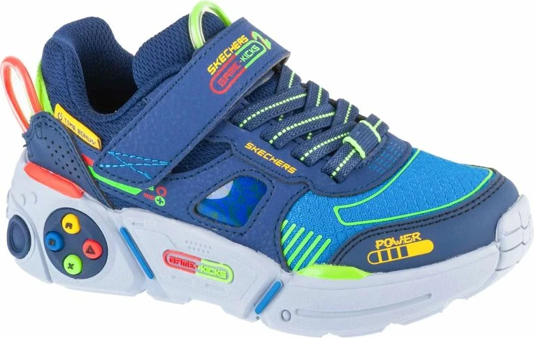 Atlete fëmijë Skechers, navy blue