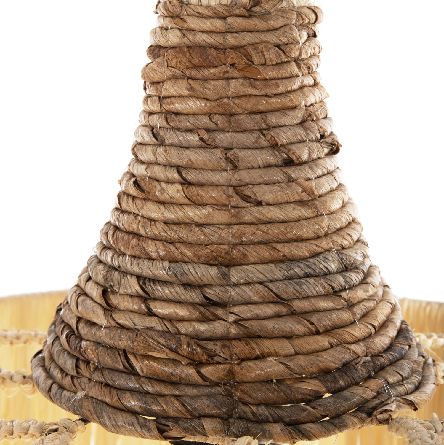 Set llambadar tavani, litar dhe fije palme të tharë, FH11921, Φ41Χ155H cm