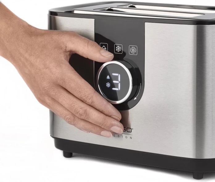 Toster buke CASO Selection T2 (2769) 2-feta 920W 7 nivele, inox