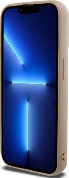 Mbështjellës DKNY për iPhone 15 Pro, Bezhe