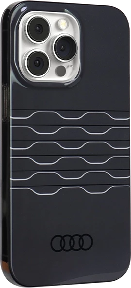 Mbështjellës Audi IML MagSafe për iPhone 13 Pro / 13, i zi