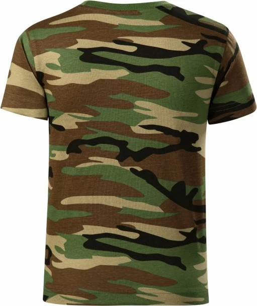 Maicë për fëmijë Malfini, modeli Camouflage Jr, ngjyrë kafe