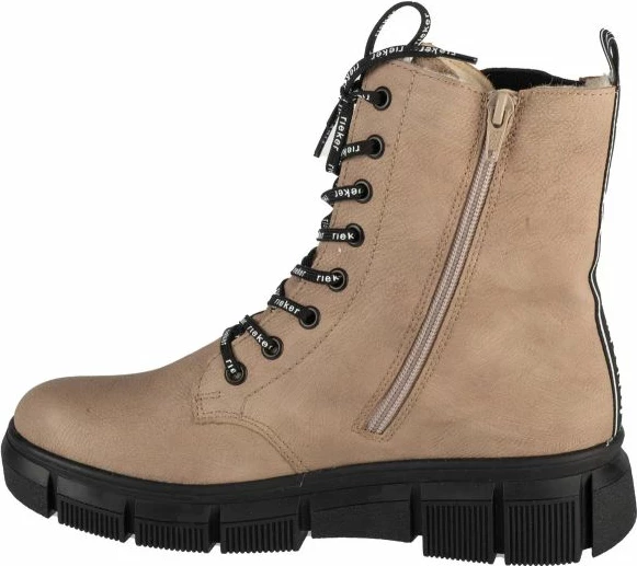 Çizme Rieker femra, bezhë