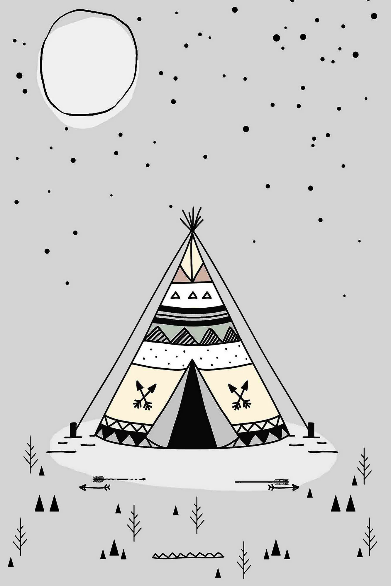 Qilim multingjyrësh Conceptum Hypnose, 180x280cm, WOOKECE022