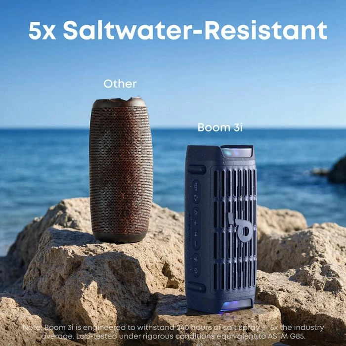 Altoparlant portativ Bluetooth Anker Soundcore Boom 3i 50W IP68 16h, kaltër