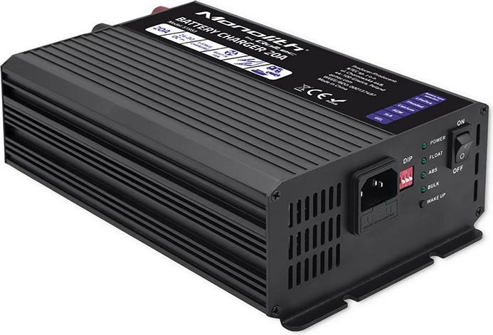 Karikues baterie Qoltec Monolith 51953, 20A, 24V, i zi