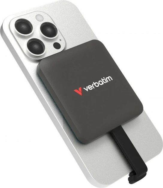 SSD i jashtëm, Verbatim, SnapBack DQVE32060PLG, 512GB, USB-C 3.2 Gen 2x2, lexim 1900MB/s shkrim 1800MB/s, magnetik MagSafe, Mocca, set me 2 kabllo USB-C dhe unazë magnetike