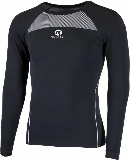 Maicë me mëngë të gjata Rogelli për meshkuj, të zeza