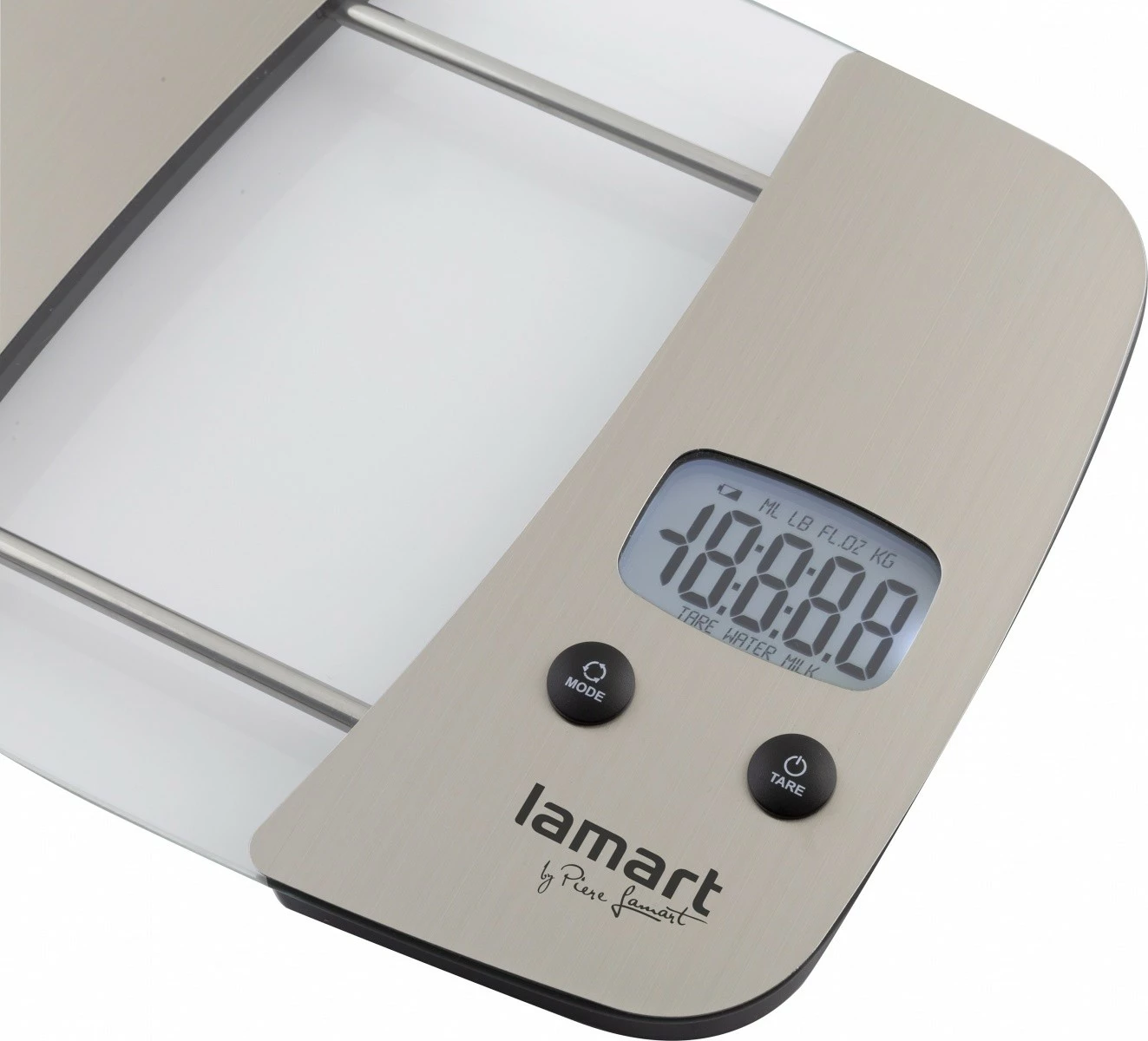 Peshore kuzhine Lamart LT7071 EQUAL, LCD, 5 kg, Argjendtë/Transparente