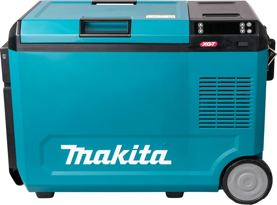 Kuti termike Makita CW004GZ 40V, portative, LED display, me rrota, zi/kaltër