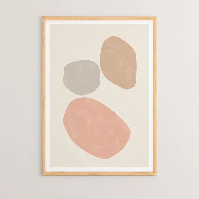 Pikturë muri në kornizë Sela, print digjital, shumëngjyrëshe, 33x1.5x48cm