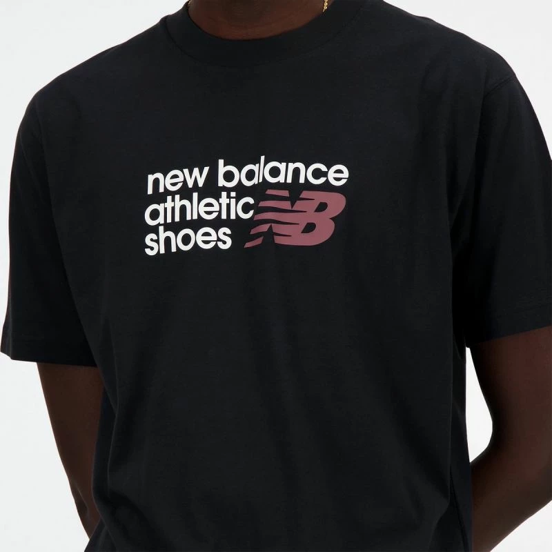 Maicë për meshkuj New Balance, e zezë