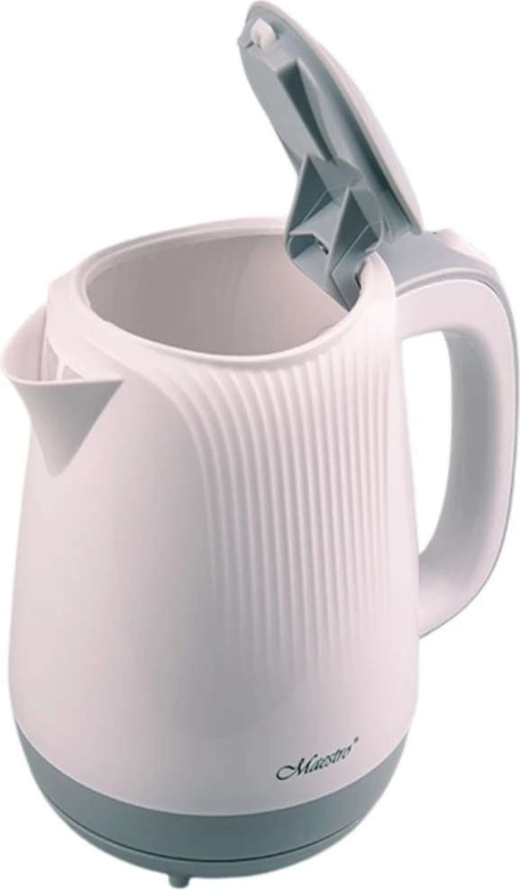 Çajnik elektrik Feel-Maestro MR-042-WHITE, 1.7L, 2200W, Bardhë/Gri