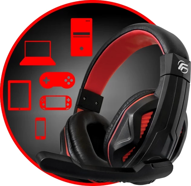 Kufje gaming Fenner PC13, Green