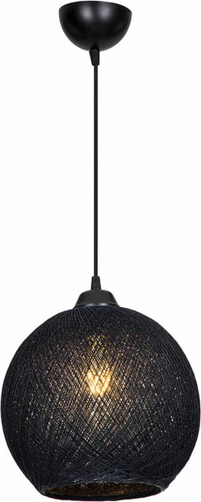 Dritë tavani Leshia Ε27, ngjyrë e zezë, D26x26cm