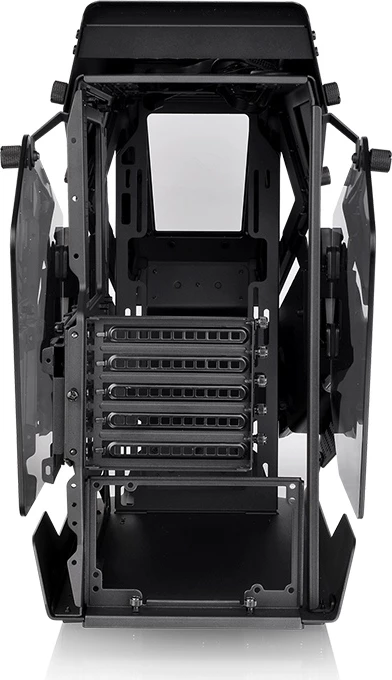 Kasë Thermaltake AH T200, Micro Tower, micro ATX/Mini-ITX, e zezë